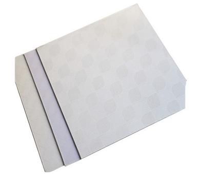 Whites 5 X 5 Feet 5 Mm Thick Square Polyvinyl Chloride Laminated Gypsum Ceiling Tiles
