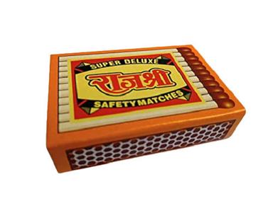Household Pack Of 50 Pieces, 2.5 Inches Wood Safety Matchsticks Box