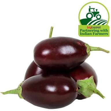 Natural Fresh Good For Health Pesticide Easy To Digest Round Shape Brinjal  Moisture (%): 23