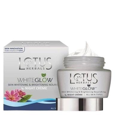 Lotus Herbals White Glow Skin Whitening And Brightening Nourishing Night Cream Ingredients: Minerals