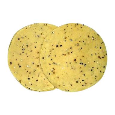 Pure And Dried Salty Crunchy Black Pepper Papad Carbohydrate: 5.5 Percentage ( % )