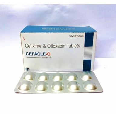 Cefixime And Ofloxacin Tablets, 10X10 Pack General Medicines
