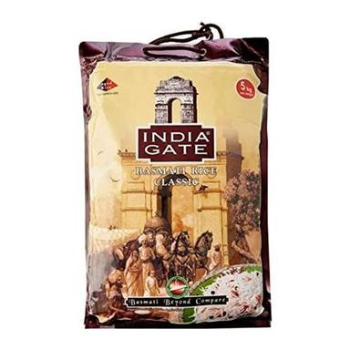  5 किलो पैकिंग साइज के साथ खाना पकाने के उपयोग के लिए लॉन्ग ग्रेन इंडिया गेट बासमती राइस क्लासिक एडमिक्सचर (%): 2% 
