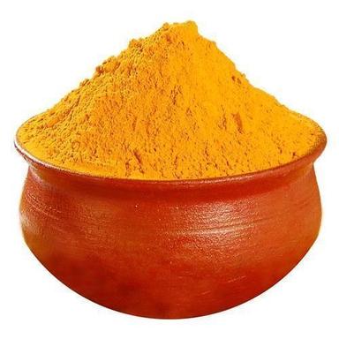 Yellow Dried Turmeric Powder With 12 Months Of Shelf Life