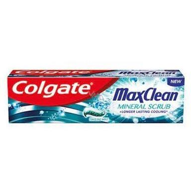 White Crystals Colgate Max-Clean Toothpaste