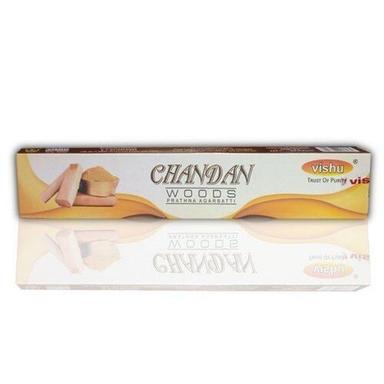 Brown A Clean And Calming Aroma Chandan Agarbatti With Aromatic Bamboo Incense Stick