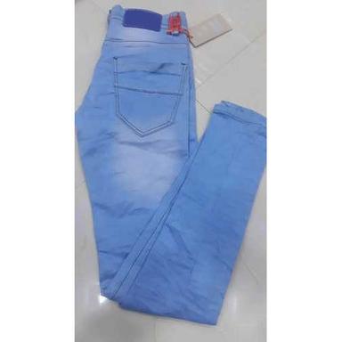 Stylish Plain Dyed 38-40 Inch Length Regular Fit Men'S Casual Denim Jeans