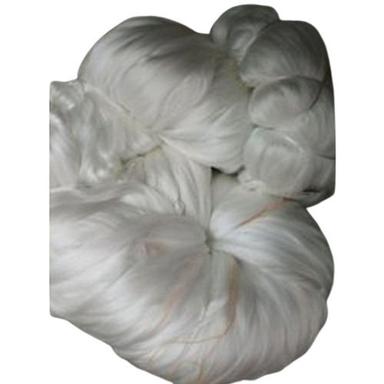White Color Twisted Mulberry Silk Yarn