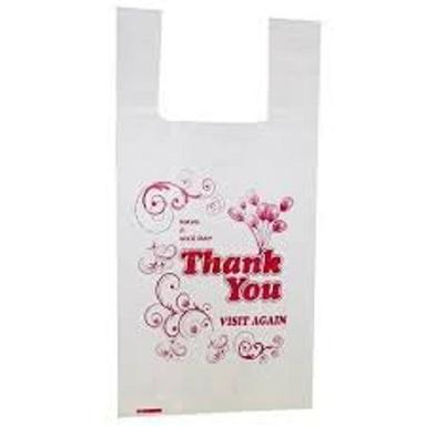 White Regular Use Printed Pattern Lightweight Attractive Recyclable Paper Bags