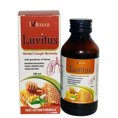 Luvitus Ayurvedic Cough Syrup 100 Ml Organic Medicine
