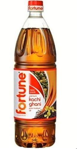 Commonly Cultivation Cold Pressed Kachi Ghani Pure Mustard Oil, 1 Liter Pack Application: Cooking