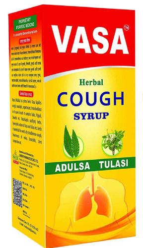 Sky Blue 200 Ml Adulsa And Tulsi Vasa Herbal Cough Syrup