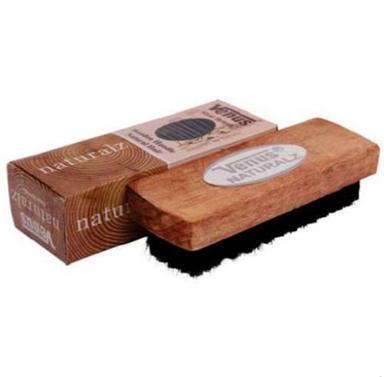 Brown And Black Color Glossy Finish Wood Material Venus Shoe Polish Brush Size: Different Size