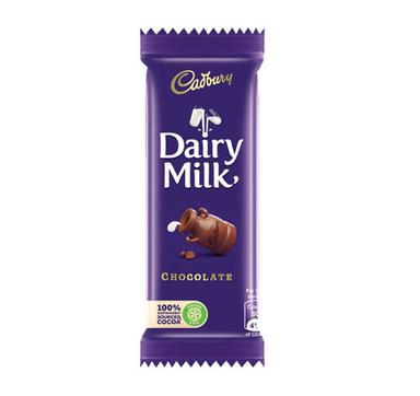 Brown 23 Gram Rectangular Eggless Sweet And Delicious Cadbury Dairy Milk Chocolate Bar