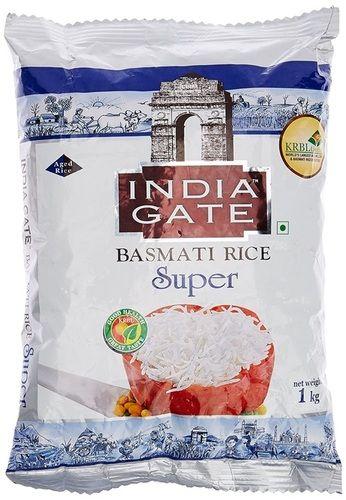 Hygienically Packed Long Grains India Gate White Basmati Rice