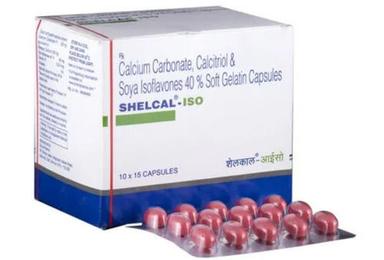 Calcium Carbonate Calcitriol And Soya Isoflavones Soft Gelatin Capsules