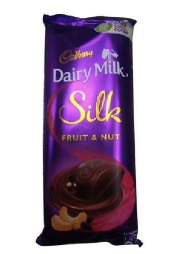 Brown Cadbury Dairy Milk Silk Fruit Nut Chocolate