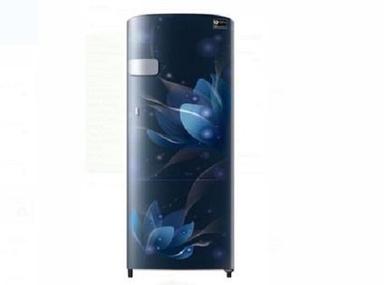 Blue Floral Design 240 Watt And 220 Volt 190 Liter Capacity Direct Cool Single Door Refrigerator