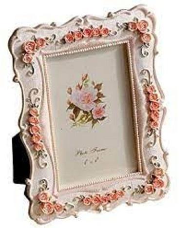 Painting Gift Garden 4X6 Flower Picture Frame With Pretty Rose Decor
