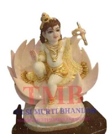 White Marble Bal Gopal Statue for Home Decoration and Gifting use