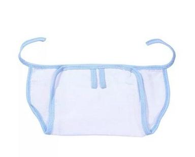 Cotton Adjustable Loop Closure And Highly Absorbent Blue Baby Napkin