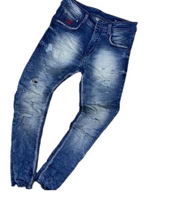 Plain Dyed Slim Fit Breathable Party Wear Designer Denim Jeans For Men'S Age Group: 10-12 Years