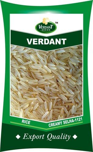 A Grade Nutrient Enriched Long Grain Verdant Creamy Selha 1121 Rice