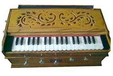 Non Electric Hand Operated Termite Resistance Polished Wooden Musical Harmonium Application: Festivals