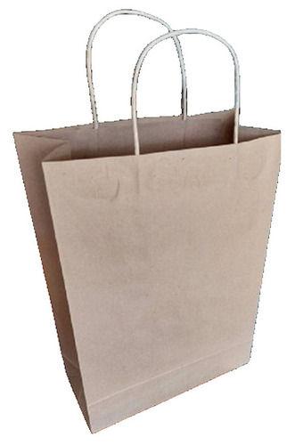100 Percent Eco Friendly Single Compartment Disposable Plain Kraft Paper Bag