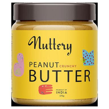 100% Pure Fresh Healthy Nutrient Enriched Nuttery Peanut Crunchy Butter, Available In 375g Pack