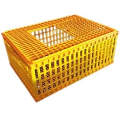 Yellow Poultry Cages