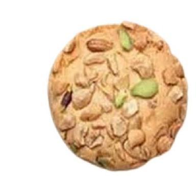 Normal Healthy Fresh Round Shape Crispy And Dry Fruit Biscuit 