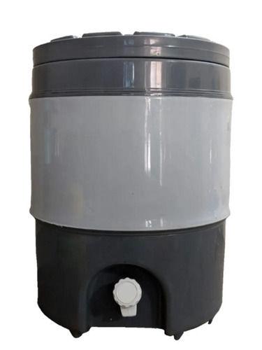Grey And Black 10 Liter Storage Capacity Leakage Proof Plastic Body Thermoware Water Jug