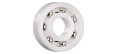 White Smooth Running Stainless Steel Polymer Ball Bearings For Automotive Usage