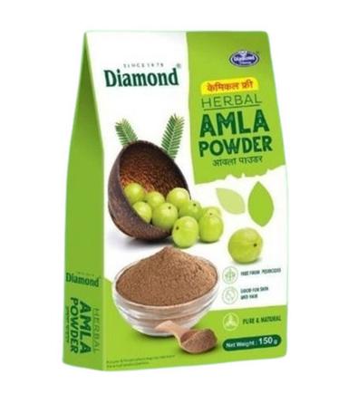 Pure And Dried Easy To Use Hair Care Herbal Amla Powder, 150 Gram Grade: A