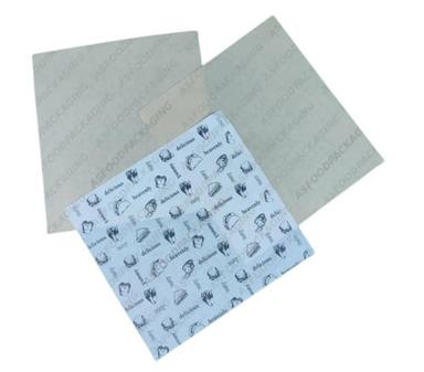 Square Anti Curl Recyclable Moisture Proof Air Tightness Customized Printed Butter Paper  Coating Material: Paper.