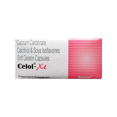 Calcium Carbonate Calcitriol And Soya Isoflavones Soft Gelatin Capsules General Medicines