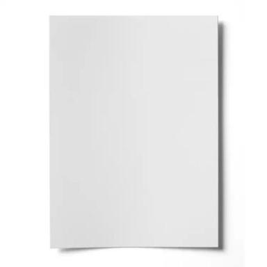 White 0.5 Mm Thick Rectangular Soft And Smooth Plain A4 Size Paper Sheet