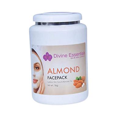 1 Kg, Lightens Skin Tone And Removes Ton Almond Face Pack Ingredients: Herbal