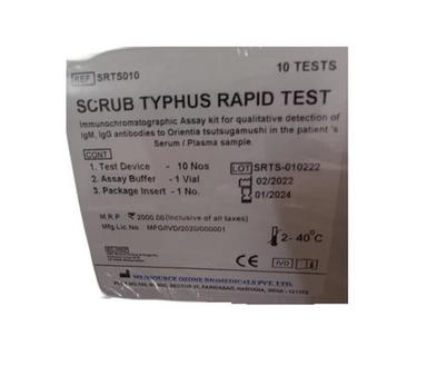 Scrub Thyphus Rapid Test Kit For Diagnostic Laboratory, Hospitals