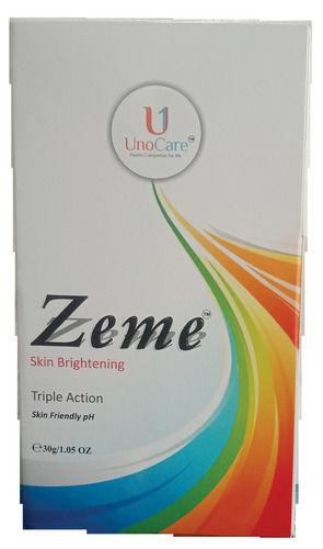 Zeme Triple Action Skin Whitening And Brightening Cream