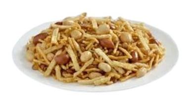Hygienically Processed Crispy And Crunchy Mixed Namkeen Carbohydrate: 22 Grams (G)