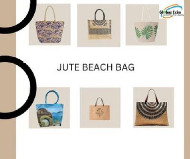 jute beach bag