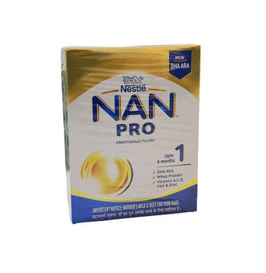  प्रोबायोटिक के साथ Nestle Nan Pro इन्फैंट फ़ॉर्मूला पाउडर, स्टेज 1 (400 ग्राम, 6 महीने तक) 