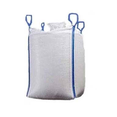 White 60X90 Cm Rectangular Pp Woven Jumbo Bag For Shopping
