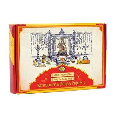 Multicolor 35 Items Religious Puja Kits For For Diwali Puja And Gifting Purposes