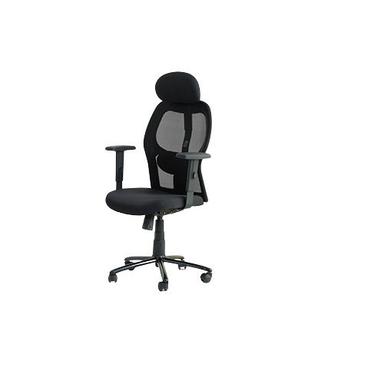 High Back Mesh Office Chair With 5 Moving Wheels, Armrest
