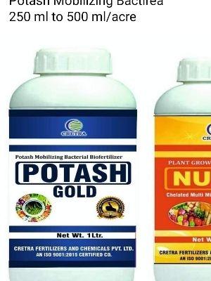 1 Liter Potash Mobilizing Liquid Bio Fertilizer For Agriculture Use Cas No 685 Chemical Name: Calcium Nitrate