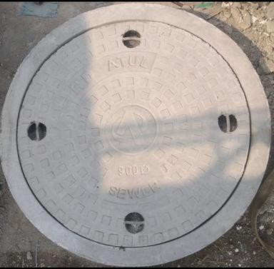 Round Shaped Steel Fiber Reinforced/Concrete Manhole Drain Cover Load Capacity: 20 Tonne