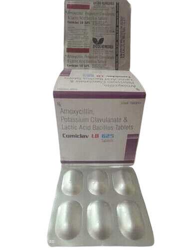 Amoxicillin Potassium Caluvanate And Lacitci Acid Tablets Grade: Medicine